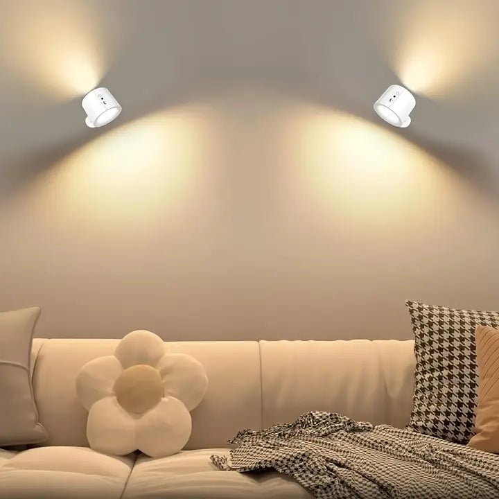 💡✨ LUZ LED RECARGABLE PARA PARED ✨💡