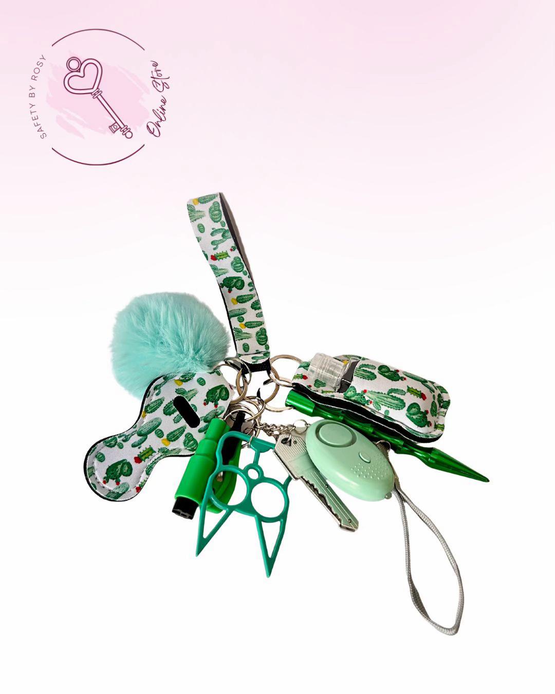 Llavero de Autodefensa 6 en 1 para Mujeres – Seguridad Siempre Contigo