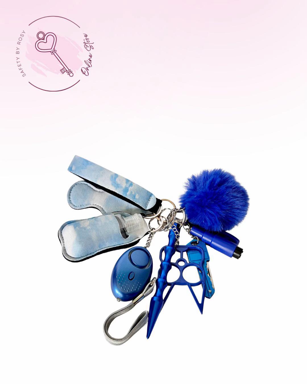 Llavero de Autodefensa 6 en 1 para Mujeres – Seguridad Siempre Contigo