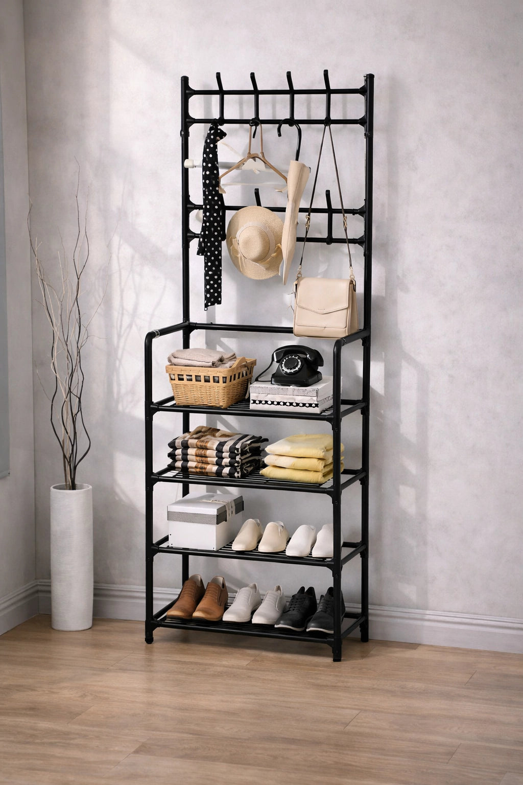 🔥 OFERTA ZAPATERO + PERCHERO MULTIFUNCIONAL 🔥